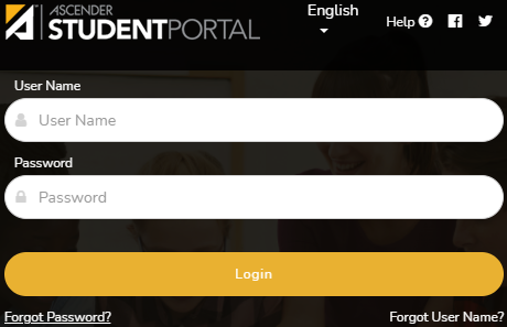 Ascender Student Portal